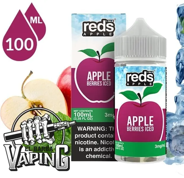 Daze Apple Berries Iced ICE 100ml 0mg