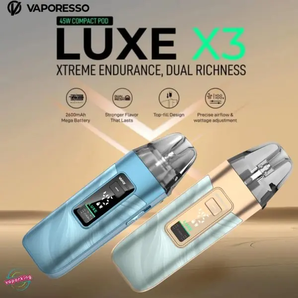 Vaporesso Luxe X3  Nuevo Modelo!!!