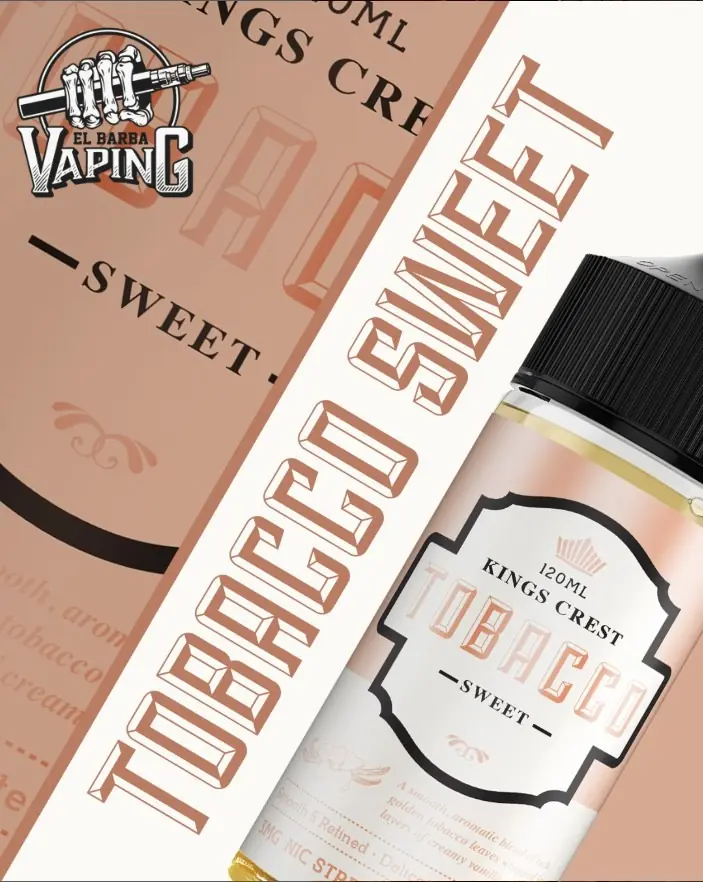 Kings Crest Tobacco Sweet 120ml 3mg