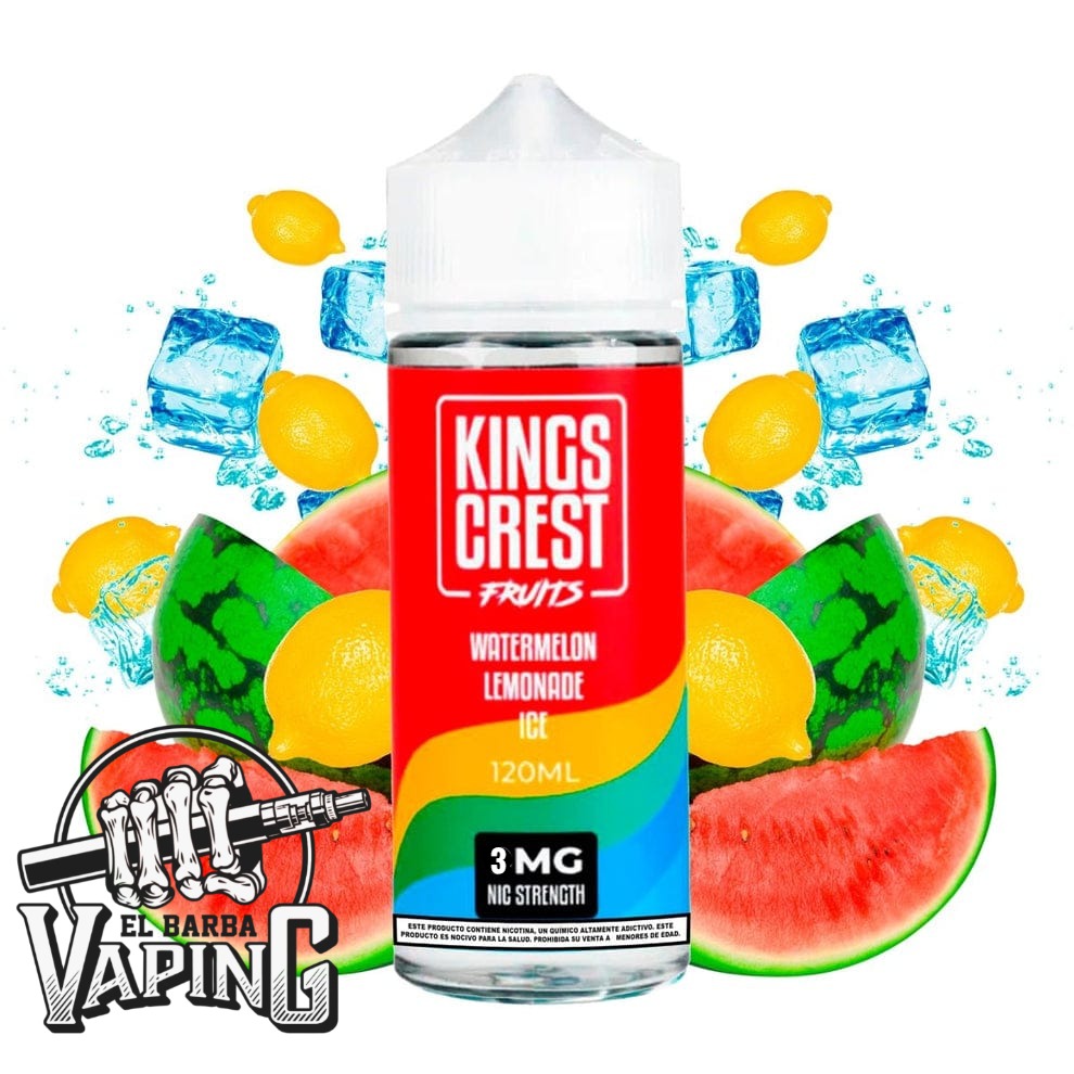 King’s Crest –Watermelon Lemonade Ice – 3mg 120ml