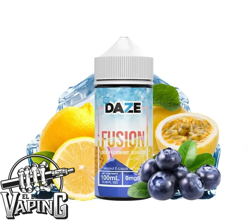 Daze Fusion Lemon Passionfruit Blueberry ICE 100ml 3mg