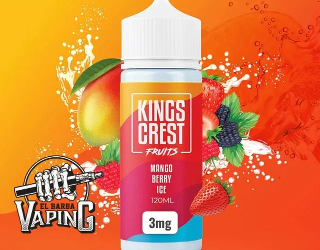 King’s Crest – Mango Berry Ice – 3mg 120ml