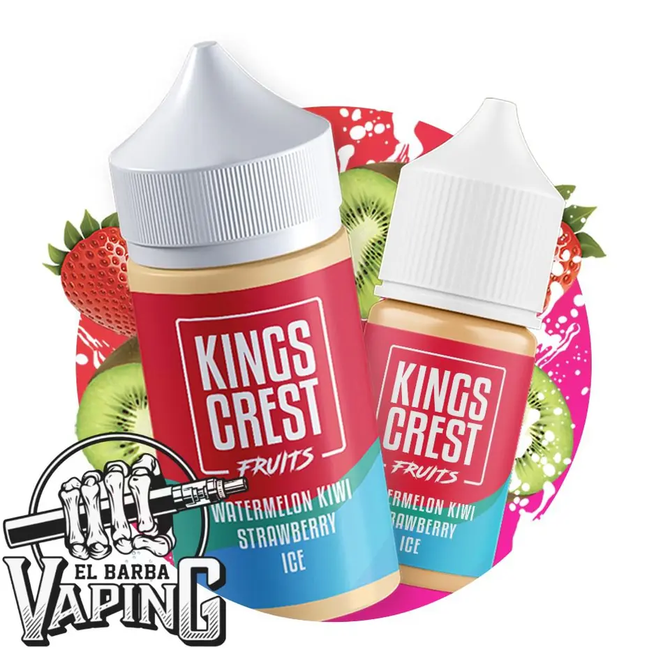 Kings Crest Watermelon Kiwi Strawberry ICE 30ml 25mg