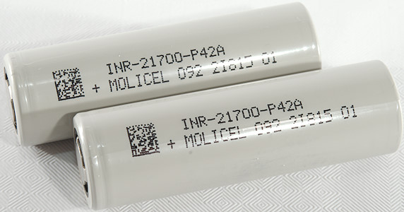 Baterias 21700