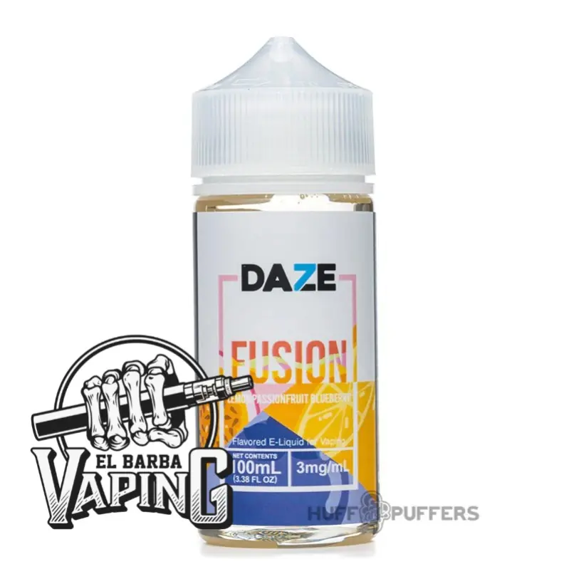 DAZE Lemon Passionfruit Blueberry 100ML 3MG SIN ICE