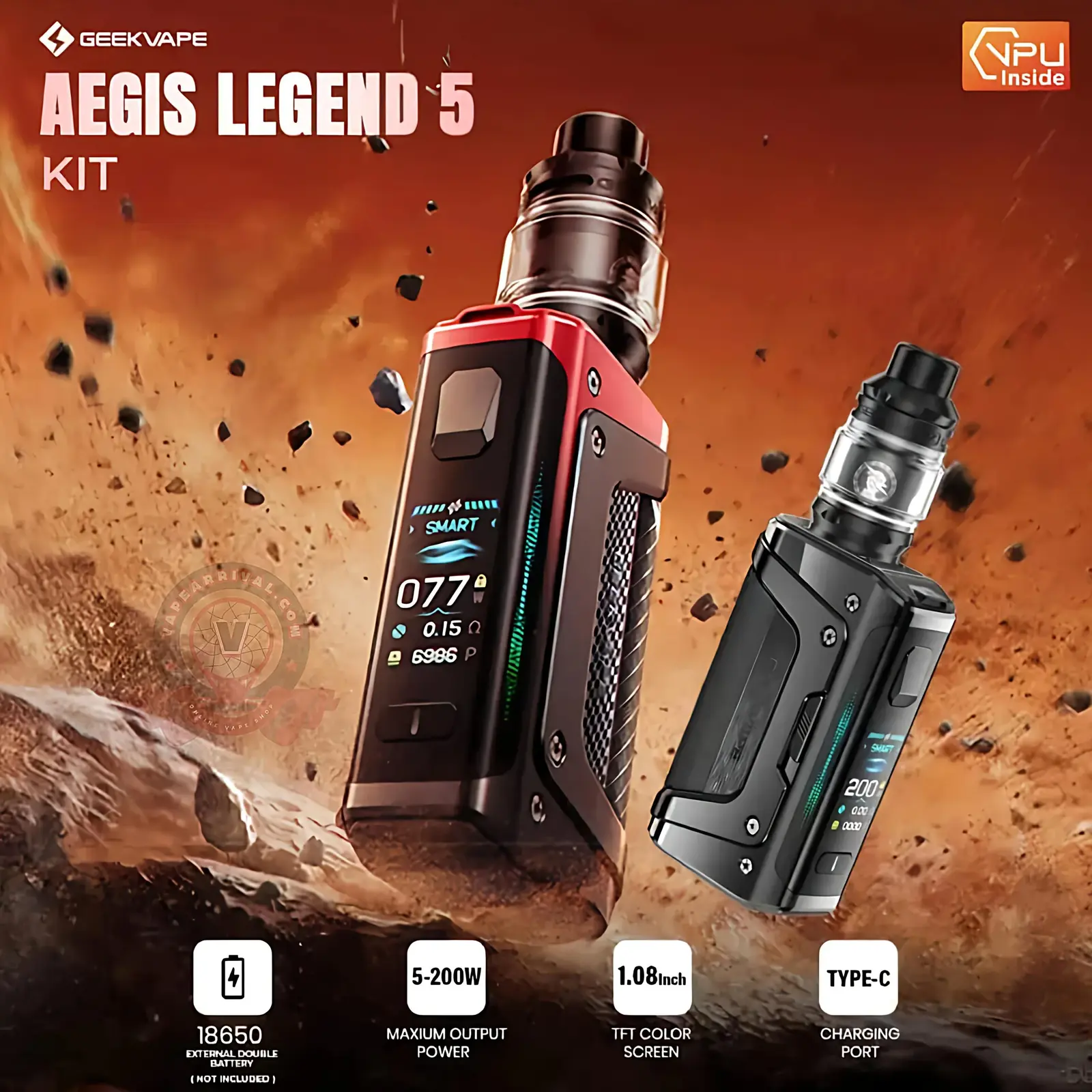 Geekvape Aegis Legend 5 KIT No incluye baterias