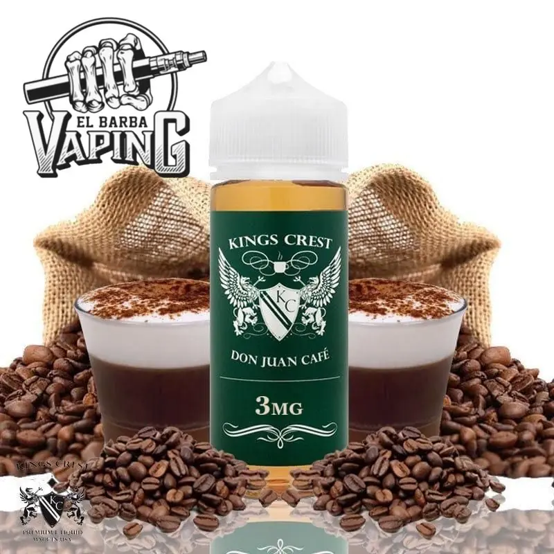Kings Crest Don Juan Café 120ml 3mg