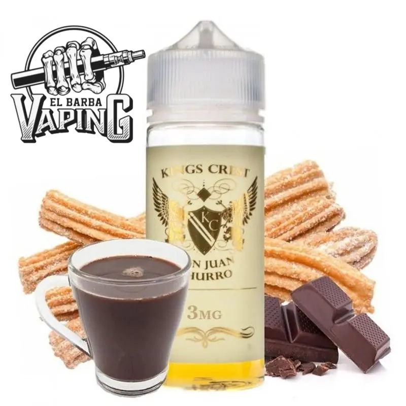 Kings Crest Don Juan Churros 120ml 3mg
