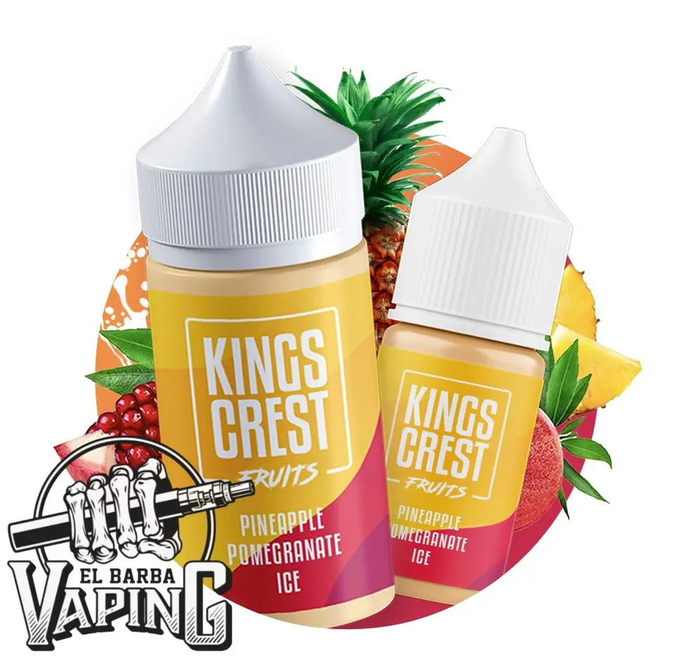 Kings Crest Pineapple Pomegranate 30ml 25mg