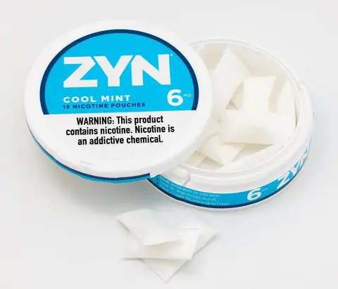 NICOTINE POUCHES ZYN MENTHOL 6MG
