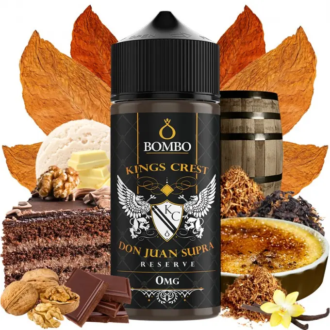 DON JUAN SUPRA RESERVE 120ML/3MG ( BOMBO- KINGS CREST)