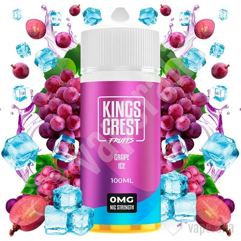 GRAPE ICE ( KINGS CREST) 120ML 0%