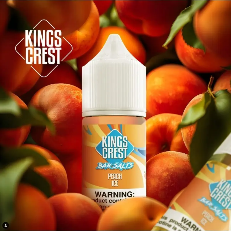 PEACH ICE 30ML( KINGS CREST)