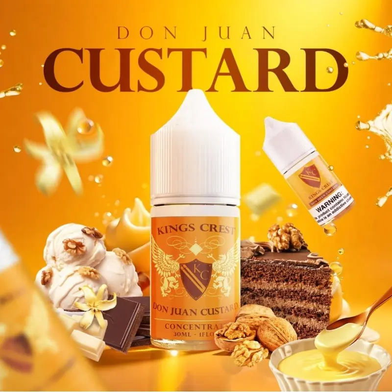 DON JUAN CUSTARD 30ML (KINGS CREST)