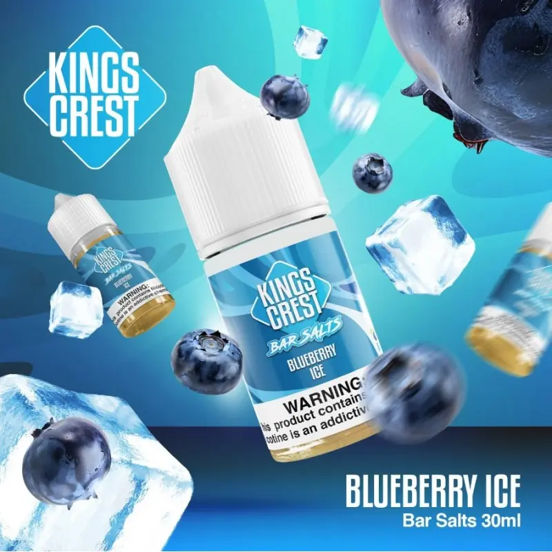BLUEBERRY ICE 30ML (KINGS CREST)