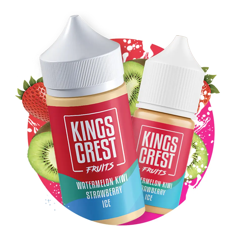 WATERMELON KIWI STRAWBERRY ICE 30ML/25MG (KINGS CREST)