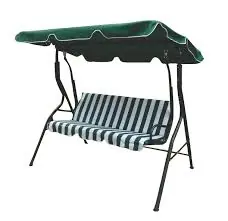 HAMACA DE JARDIN IMP VERDE 3 PERS 20173