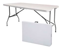 MESA VALIJA 244X75X75 CM CAÑO HDPE