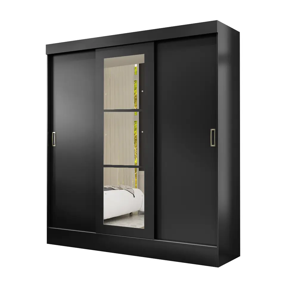 ROPERO SAN MARINO 3 PTAS NEGRO ESP25166-1