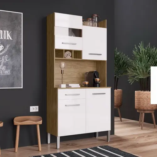MUEBLE DE COCINA SAONA 90 CON BLANCO