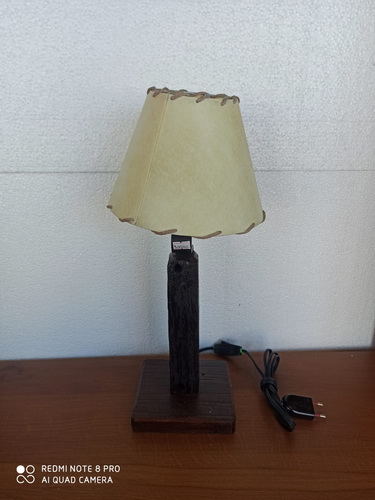 VELADORAS DE MADERA MH