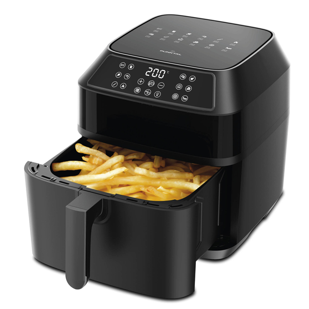 FREIDORA SIN ACEITE PUNKTAL 8LTS DIGITAL PK-013FD
