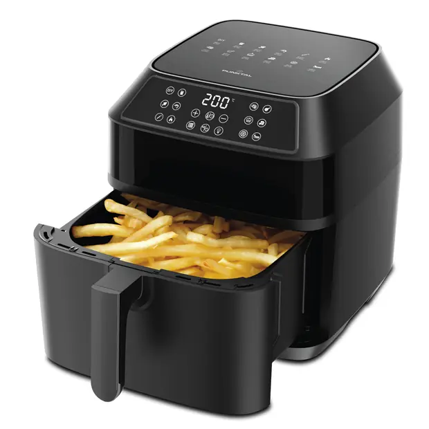 FREIDORA SIN ACEITE PUNKTAL 8LTS DIGITAL PK-013FD