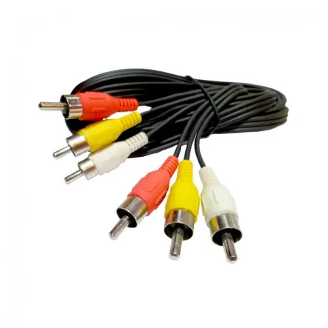 CABLE AV 3RCA A 3RCA 1.8 MTS