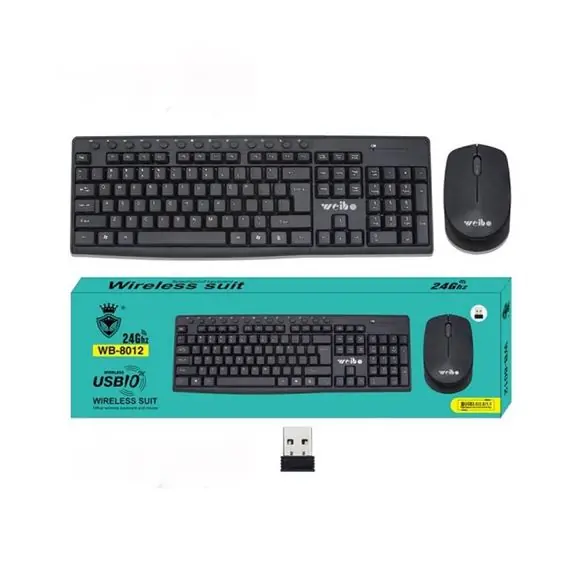 COMBO TECLADO INALAMBRICO + MOUSE USB