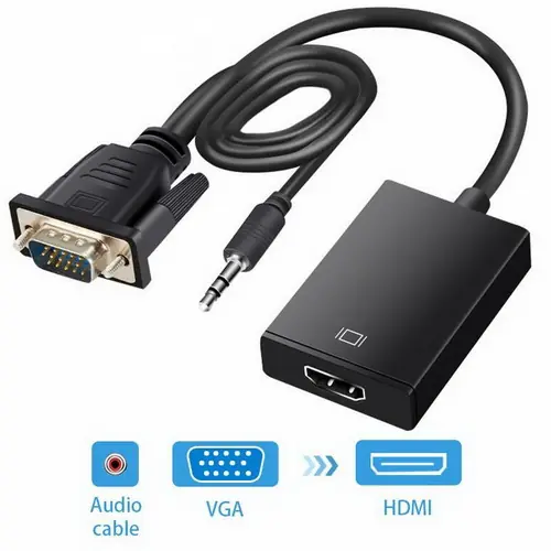 CONVERSOR VGA A HDMI TQ-6306