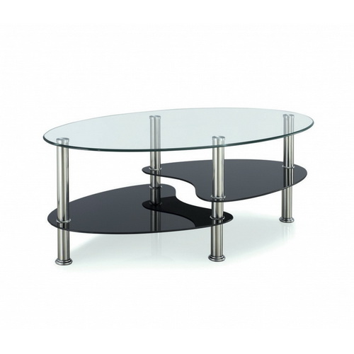 MESA DE LIVING EN VIDRIO