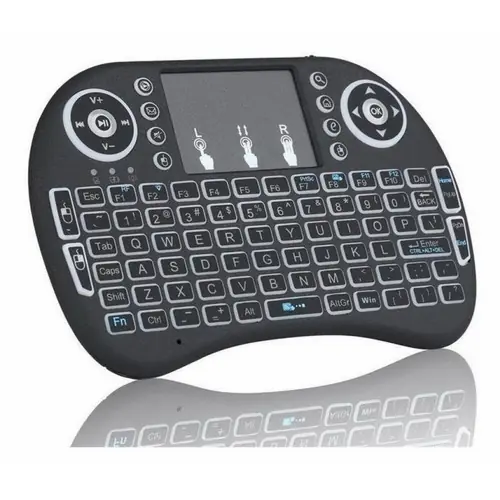MINI TECLADO INALAMBRICO USB SMART TV CONTROL REMOTO