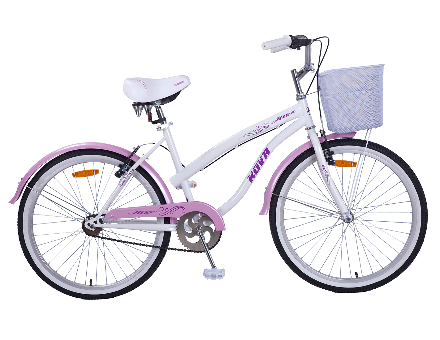 BICICLETA KOVA JAZZ NIÑA 24 BLANCO PERLADO