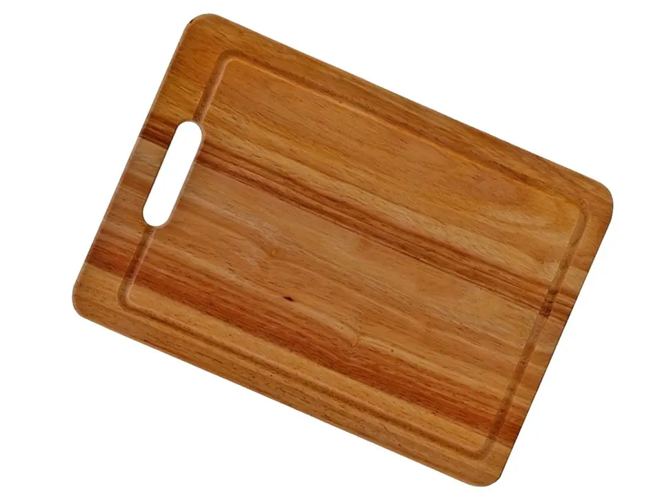 TABLA PARA PICAR DE BAMBU CON CANALETA 40X30