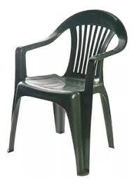 SILLA DE PLASTICO MOR CON POSABRAZOS 151511-04 NEGRA