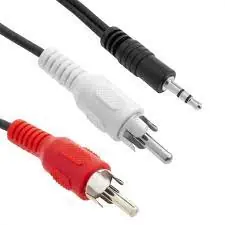 CABLE AUDIO STEREO MINIJACK 3.5 M A RCA-M 3M