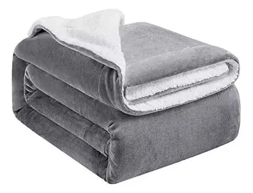 FRAZADA SHERPA 2P 200X230 YGRB