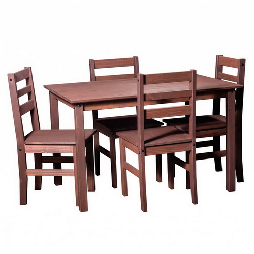 JUEGO DE COMEDOR 4 SILLAS LUCIA ELIOTIS COD E1533
