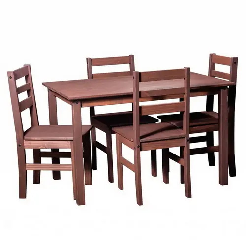 JUEGO DE COMEDOR 4 SILLAS LUCIA ELIOTIS COD E1533