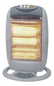ESTUFA HALOGENA GIRATORIA PUNKTAL PK-2220CF