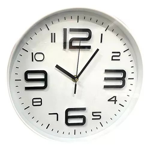RELOJ DE PARED COCINA 555-WH BLANCO