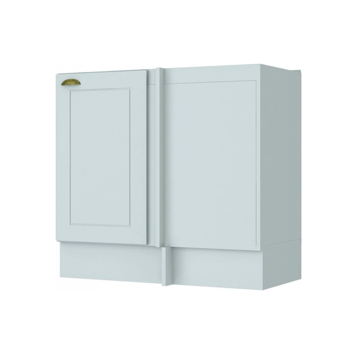 BAJO MESADA RINCONERO RECTO 1 PUERTA BLANCO