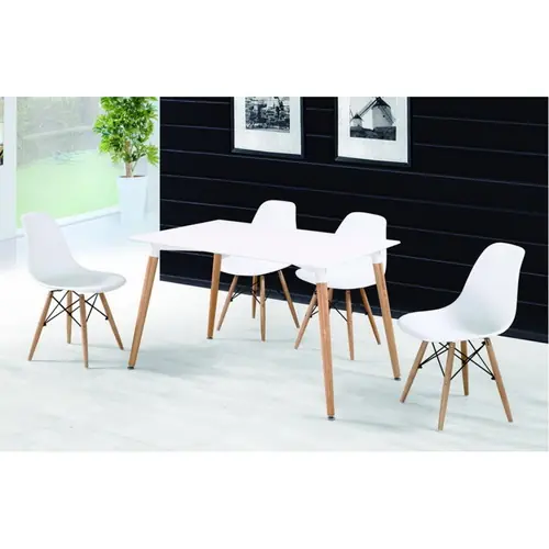 JUEGO DE COMEDOR DE 4 SILLAS EAMES