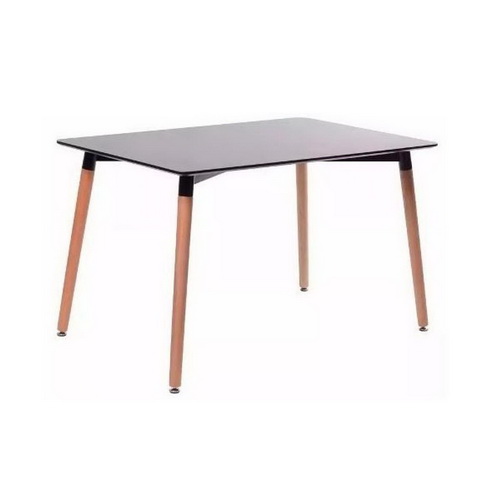MESA EAMES GORLERO RECTANGULAR NEGRA