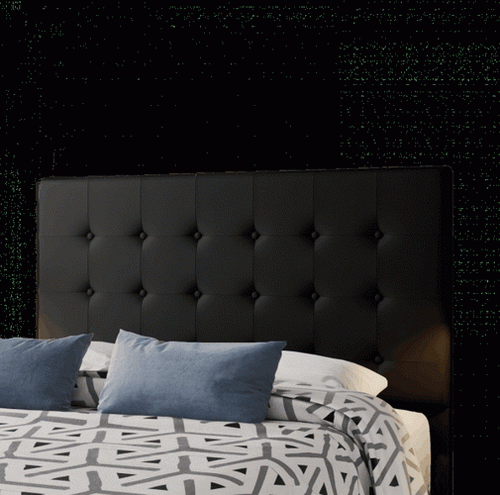 RESPALDO IMPERIAL NEGRO 1.40M