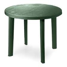 MESA REDONDA TONDO 0.90 VERDE