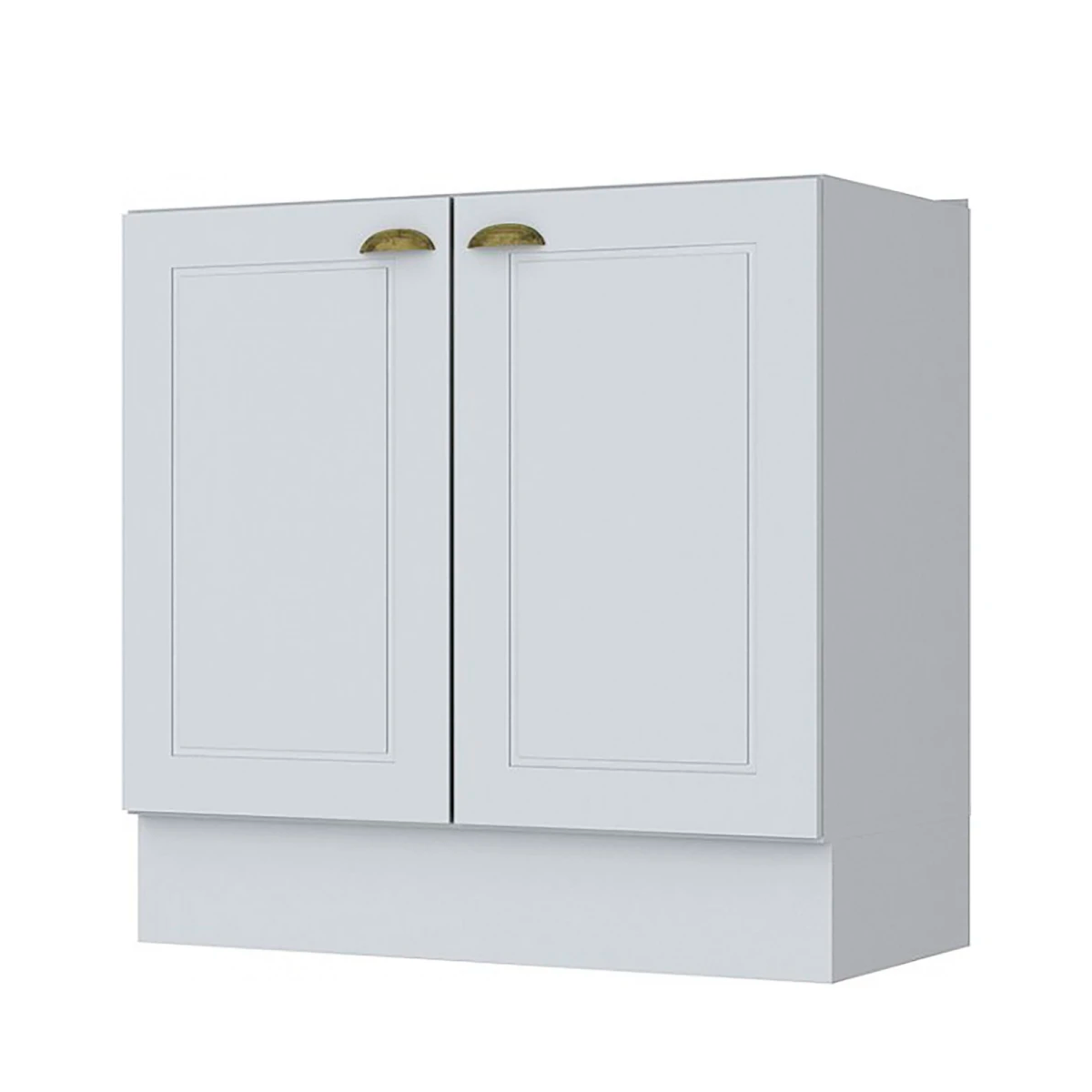 BAJO MESADA  2 PUERTAS 0.80 BLANCO AMERICANA