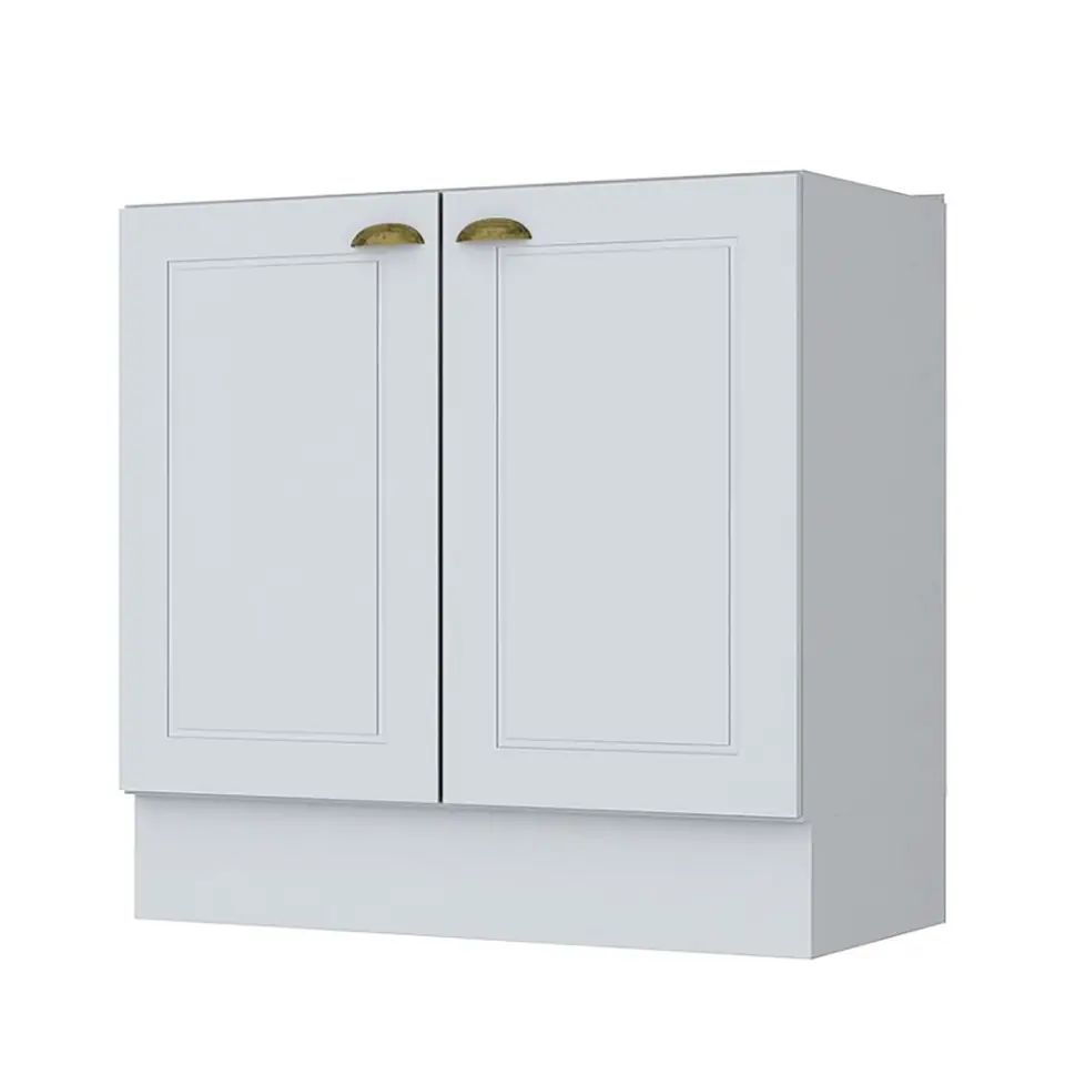 BAJO MESADA  2 PUERTAS 0.80 BLANCO AMERICANA