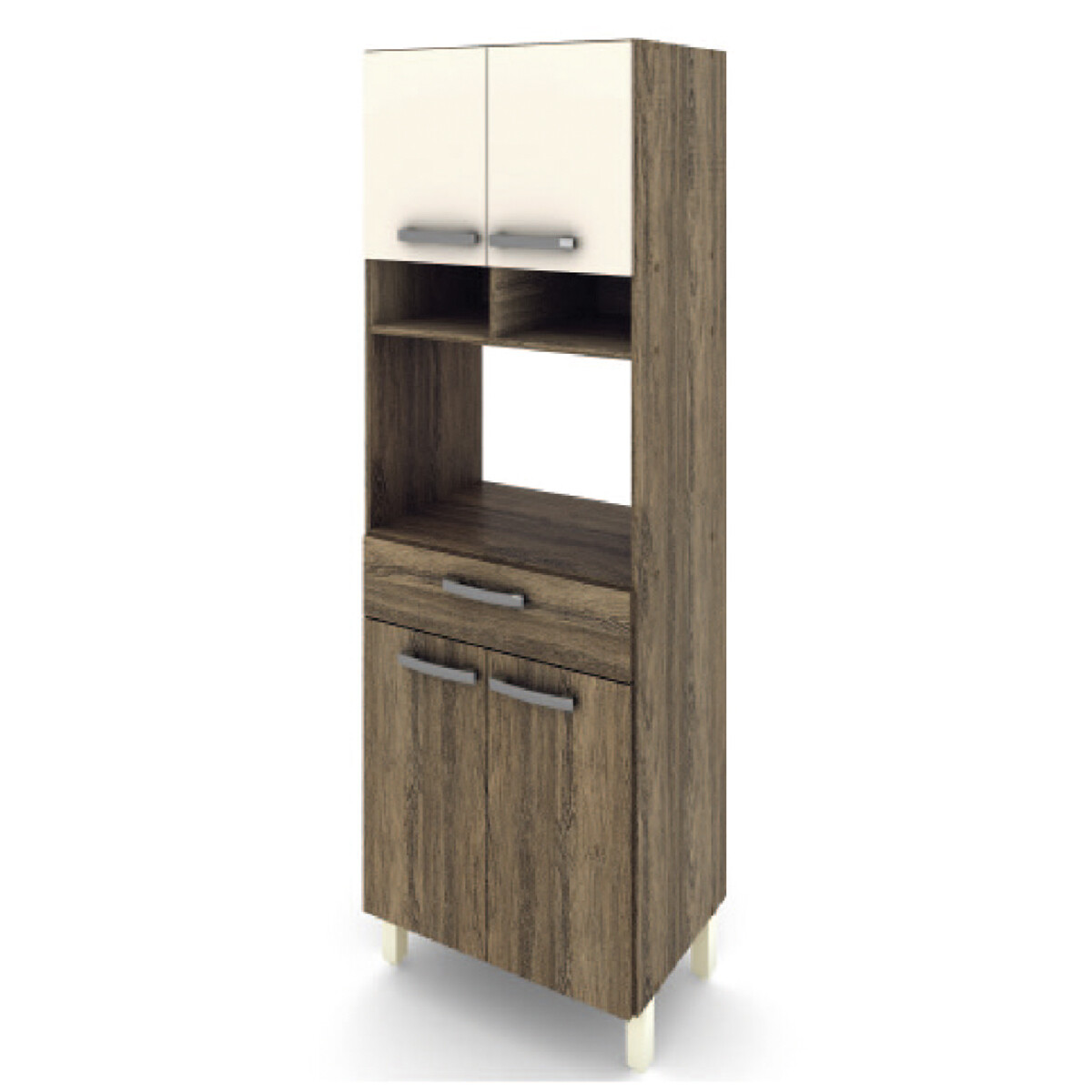 KIT DE COCINA LESLIE 4933 NOGAL IRONAL