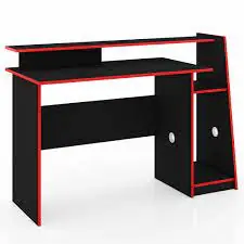 ESCRITORIO GAME EVOLUTION NEGRO ROJO